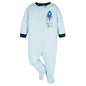 Gerber Baby Boys Future Space Explorer Sleep 'N Play – Blue Footed Sleeper