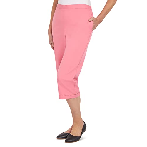 Alfred Dunner Women's Sweet Cut Out Capri