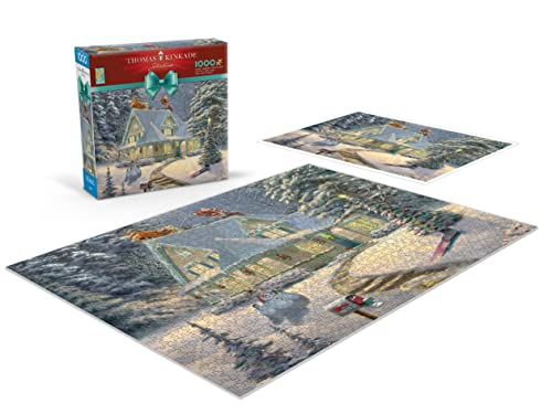 Ceaco - Thomas Kinkade - Disney Holiday - Midnight Delivery - 1000 Piece Jigsaw Puzzle