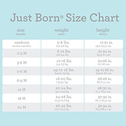 Just Born Unisex Baby 1 and 2 Pack Sleep 'N Play