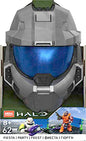 Mega Halo Fiesta Spartan Helmet Character Pack Construction Set, Building Toys for Boys