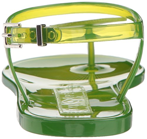 Katy Perry Women's The Geli Flat Sandal, lime, 6 M Medium US