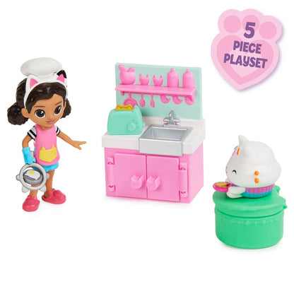 Gabby's Dollhouse, Toy Figures Pack, with Accessories and Kids Toys for Ages 3 and up