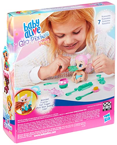 Baby Alive Glo Pixies Minis Carry ‘n Care Necklace