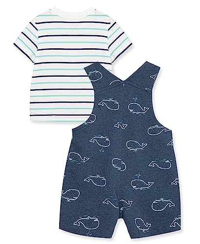 Little Me baby-boys 2-piece Tee Shirt and Shortall Set