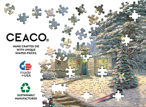 Ceaco - Thomas Kinkade - Disney Holiday - Midnight Delivery - 1000 Piece Jigsaw Puzzle