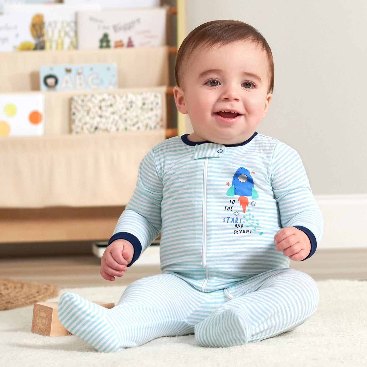 Gerber Baby Boys Future Space Explorer Sleep 'N Play